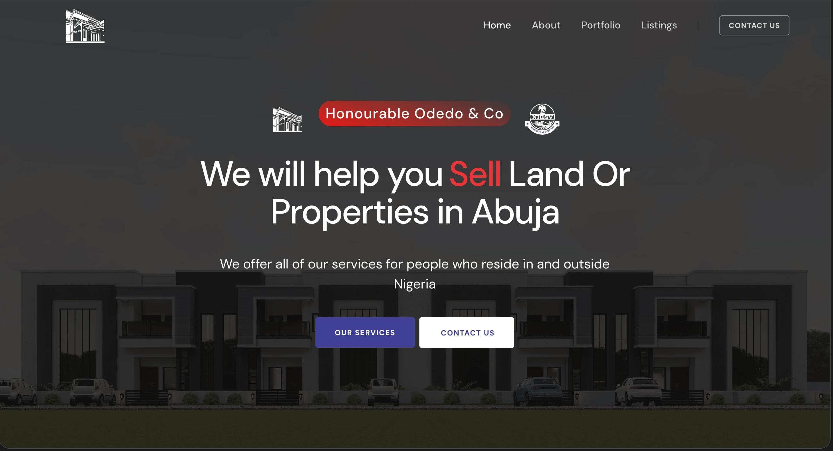 Hon Odedo website by Wale-Durojaye Ayotomiwa